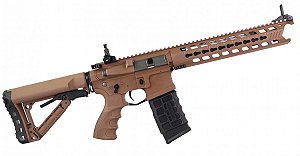 RIFLE AIRSOFT PREDATOR FULL METAL COYOTE BROWN GC16 - G&G