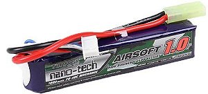 BATERIA LIPO 11.1V/3S MINI TAMYA - 1000mAh - NANO TECH