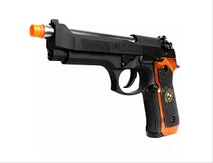 PISTOLA DE AIRSOFT GBB M92 BIOHAZARD GEN2 AUTO BLACK - WE
