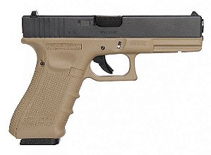 PISTOLA DE AIRSOFT GBB G-SER G17 GEN4 G001B-TAN - WE