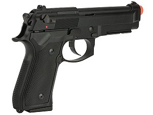 PISTOLA DE AIRSOFT GBB M9 TACTICAL BLACK - KWA