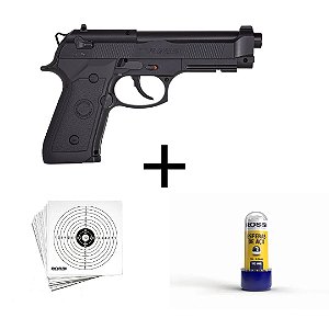 PISTOLA DE PRESSÃO M9 4,5MM CO2 AIRGUN - WINGUN