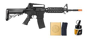 RIFLE AIRSOFT CM507 M4A1 AEG - CYMA + MAGAZINE MID-CAP + POTE DE BBS