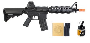 RIFLE AIRSOFT M4 CQB RIS (CM506) AEG - CYMA + MAGAZINE MID-CAP + POTE DE BBS