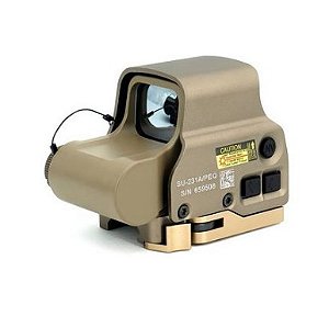 RED DOT MOD 558 P/ TRILHO 22mm - TAN