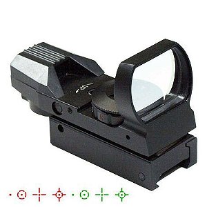 RED DOT MOD TASCO 1x32 P/ TRILHO 22mm - PRETO
