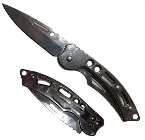 Canivete Pequeno Inox Prateado (HZ-06-1149)