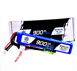 Bateria Lipo ULTRA - 11.1V/3S(1 Pack) - 900mAh - 20C/40C - XT60 - AIRSOFT