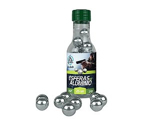 Esferas De Alumínio .50 Para Pistola T4e Hdp Ltl 25 Esferas