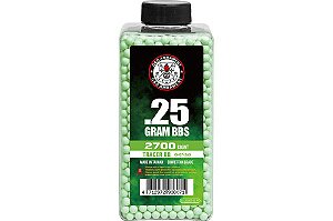 G&G .25g GREEN TRACER 2700 BBS BOTTLE