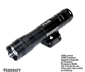 Lanterna Tática Trustfire GM21 510 Lumens - TS9 na Arma Store - Airsoft,  Carabinas e Paintball