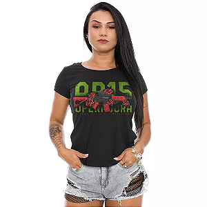 CAMISETA BABY LOOK FEMININA AR15