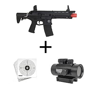 CARABINA DE PRESSÃO ROSSI AR15 DRAGON FULL AUTO CO2 4,5 MM