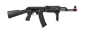 Rifle de Airsoft Elétrico AK Rossi Sentinel Tactical 6 mm + Bateria + Carregador + Alvo