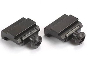 Par Adaptador de Trilhos de 22mm p/ 11mm