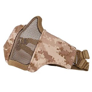 Máscara Airsoft Mod. Confort SEM Proteção Orelha - Digital Desert