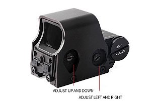 RedDot Mod 553 p/ Trilho 22mm - PRETO