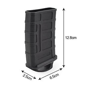 Capa Protetora p/ Magazine M4, M16, T4 e AR15 - PRETO
