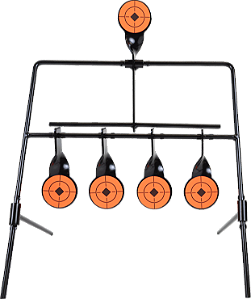 Alvo Metálico Rossi Pêndulo c/ Reset Mecânico p/ Airgun (380 mm)