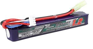 BATERIA LIPO 11.1v 3s - NANO-TECH 1200 MAH 3S 25-50C TAMIYA