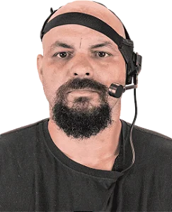 Fone Unilateral de Rádio p/ Airsoft