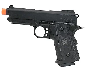 Pistola de Airsoft Gás GBB Hi-Capa Short Blowback 6.0mm - Rossi