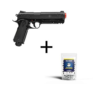Pistola Paintball Rossi 1911 Co2 .68 polegada