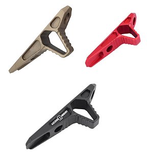 Front Grip Mini Angular Tático Handstop Keymod M-Lok (PRETO)