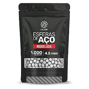 Esfera Metal Aço Níquel 4.5mm - 1000 unidades