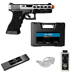 Pistola de Airsoft GBB Double Bell 17/74L - 6mm