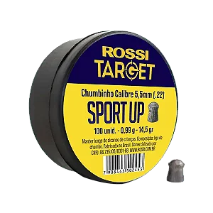 Chumbinho Rossi Target Sport Up 5,5 mm (100 un)