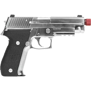 Pistola Airsoft Green Gas Rossi P226 Silver Blowback 6mm
