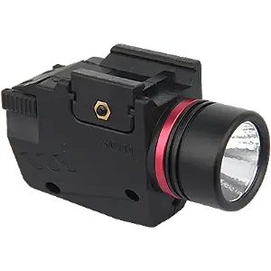 LanternaTática Rossi para Pistola com Laser Vermelho