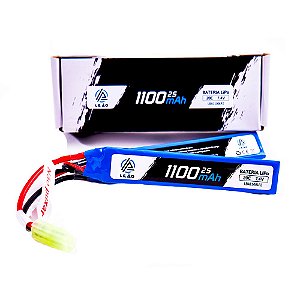Bateria Lipo ULTRA - 7.4V/2S(2 pack) - 1100mAh - 20C/40C AIRSOFT