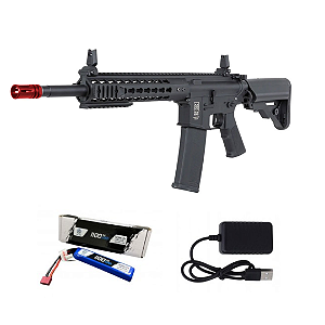 Specna Arms SA-F02 FLEX HAL ETU Gen.2 LEÃO - black