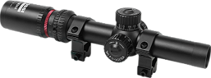 MIRA ÓPTICA LUNETA ROSSI 1.2-6X24 LPVO ALUMINIO (3/8 )