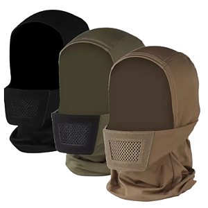 Máscara balaclava tático Microfibra meia face Proteção boca - Proteção UV