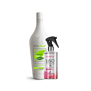 Combo Máscara Disciplinante AminoPro + Liso Mágico Sensações