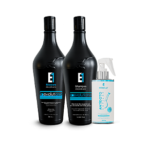 Combo Shampoo Evolutione + Máscara Disciplinante Evolutione + Antídoto Capilar