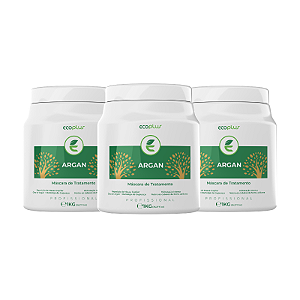 3 Unidades Máscara Reconstrutora Argan