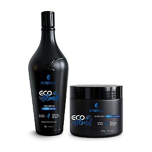 Kit de Shampoo Matizador 1L + Máscara Blond 500g