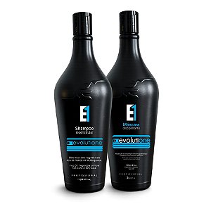 Kit Shampoo Evolutione 1L + Máscara Disciplinante Evolutione 1L