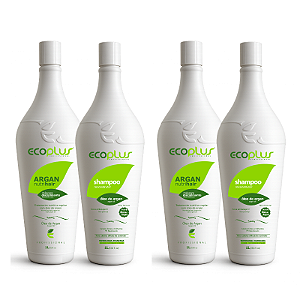 2 Kits Máscara Disciplinante Argan + Shampoo Argan