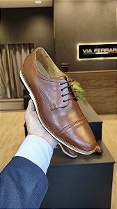 Sapato Casual Derby Mouro Ref 24515