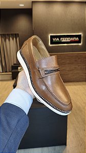 Sapato casual Loafer Tan 14536