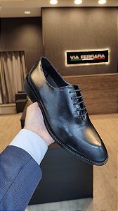 Sapato Social Oxford Preto Ref 7348