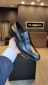 Sapato Social Loafer Preto Ref 58880