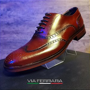 SAPATO SOCIAL OXFORD BROGUE MOURO 60499