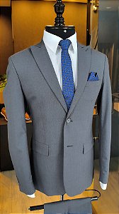 Costume Lã Fria Super 120 Peak Lapel c/ Ajuste