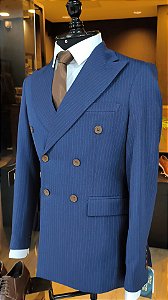 Costume Transpassado Risca de Giz